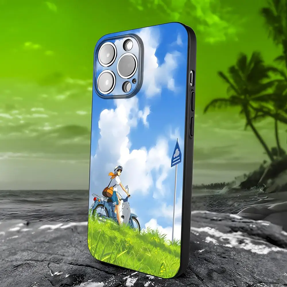 Чехол для телефона с изображением аниме The Wind Rises IPhone 15 16 13 Pro Max 14 12 11 Xr X 8 7 6 Plus