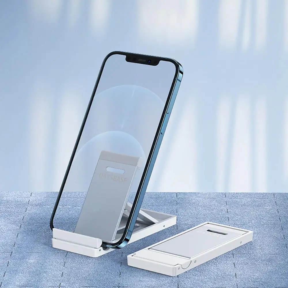 

Convenient Moblie Phone Stand Mini Foldable Adjustable Desktop Holder Desk Bracket For Phone/tablet Support Telephone Rack