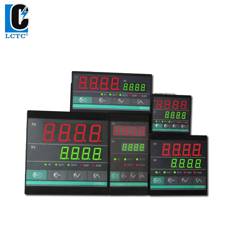 LCTC CH902 PID-регулятор SSR Реле RS485 Выход температуры Вход TC/RTD Промышленный