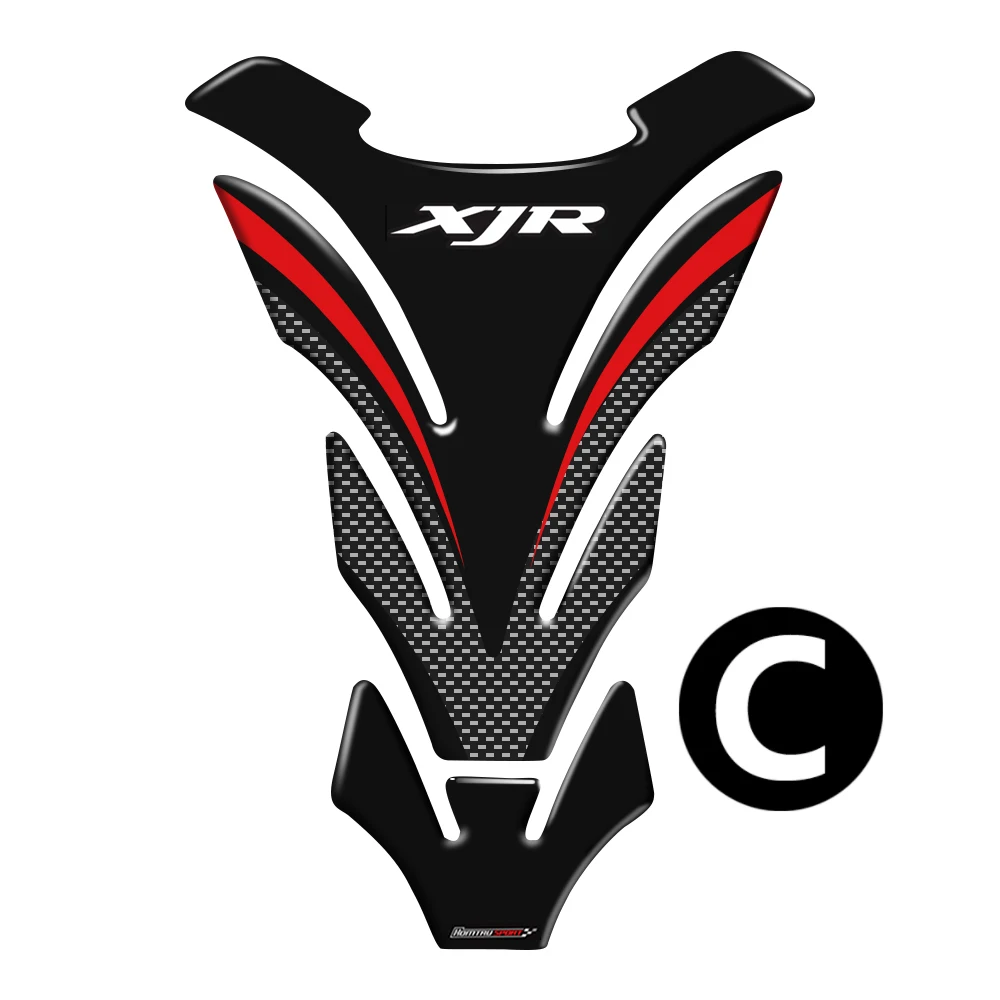 Наклейка XJR на мотоцикл, защитная наклейка на бак, наклейки, чехол для Yamaha XJR SP ABS Tankpad