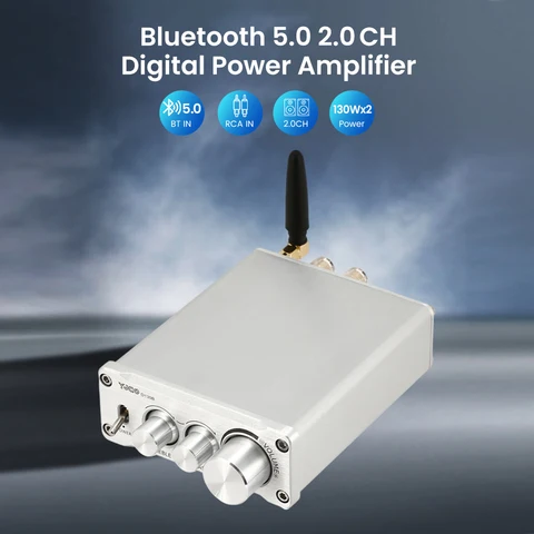 AIYIMA TPA3250 усилители Bluetooth Hi-Fi усилитель мощности цифровой Amp 2,0 канальный стерео динамик домашний аудио усилитель 130Wx2