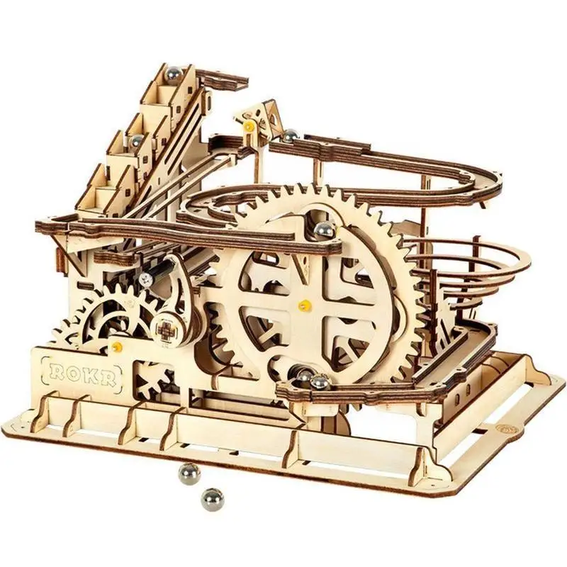 

3d мраморная игра, деревянная модель привода, строительные комплекты, игрушка для детей, сборы «сделай сам», игрушка, деревянное оборудовани...