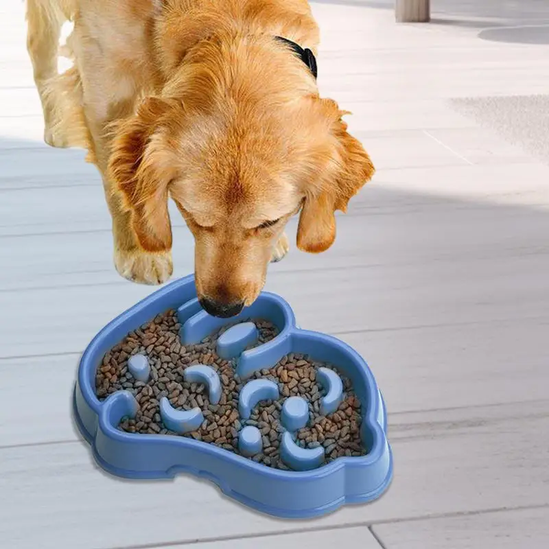 Медленная кормушка для домашних животных игрушка кормления собак миска
