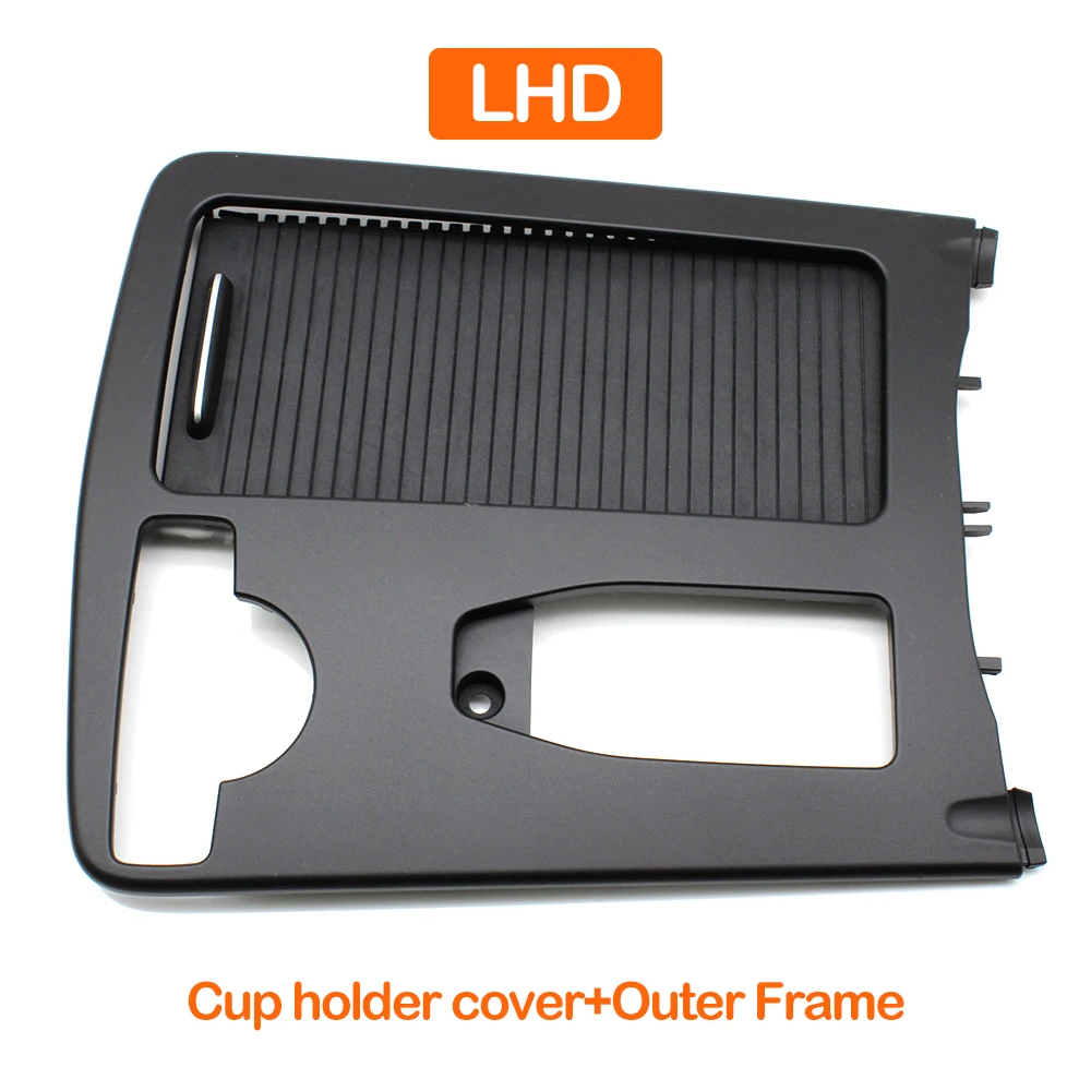 

Черный держатель для стакана с водой, наружная рамка, накладка для Mercedes Benz C E Class W212 W204 C180 C200 C220 C250 C300