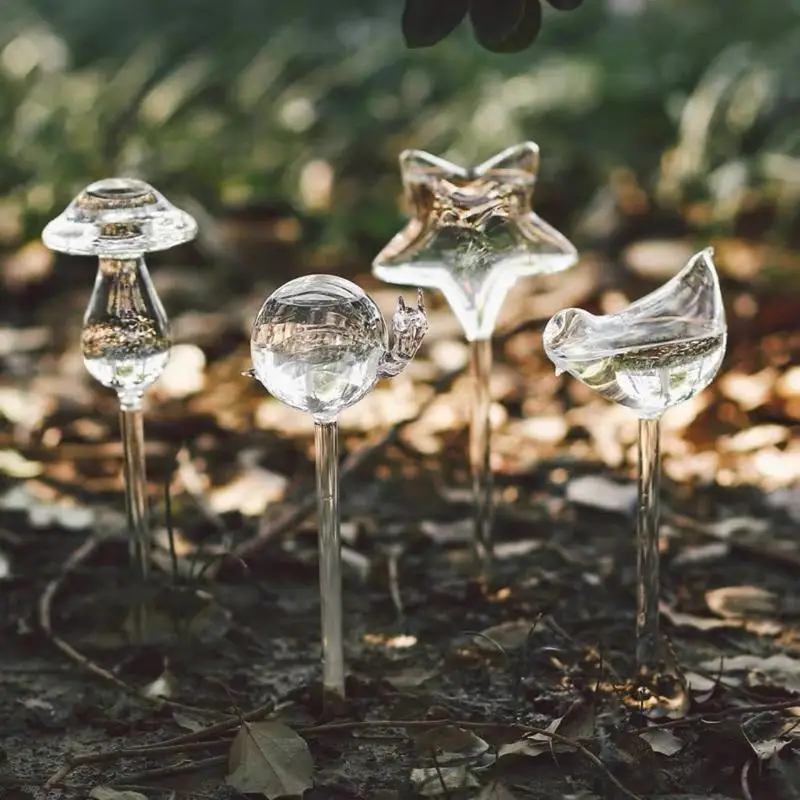 

Automatic Plant Watering Bulbs Self Watering Globes Bird Shape Glass Garden Plant Water Device Drip Irrigation System