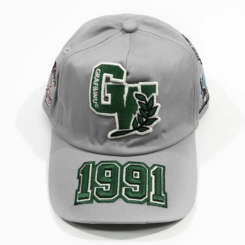 Популярная бейсболка Университета Графа Жирафа Знания Мощность Вышитый значок