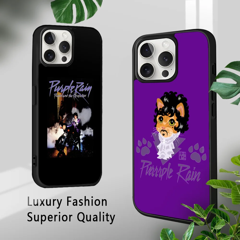 Prince R-Rogers Nelson Phone Case For iPhone 16 15 14 13 12 11 Pro Xs Max Mini Plus Celulares Hard Funda