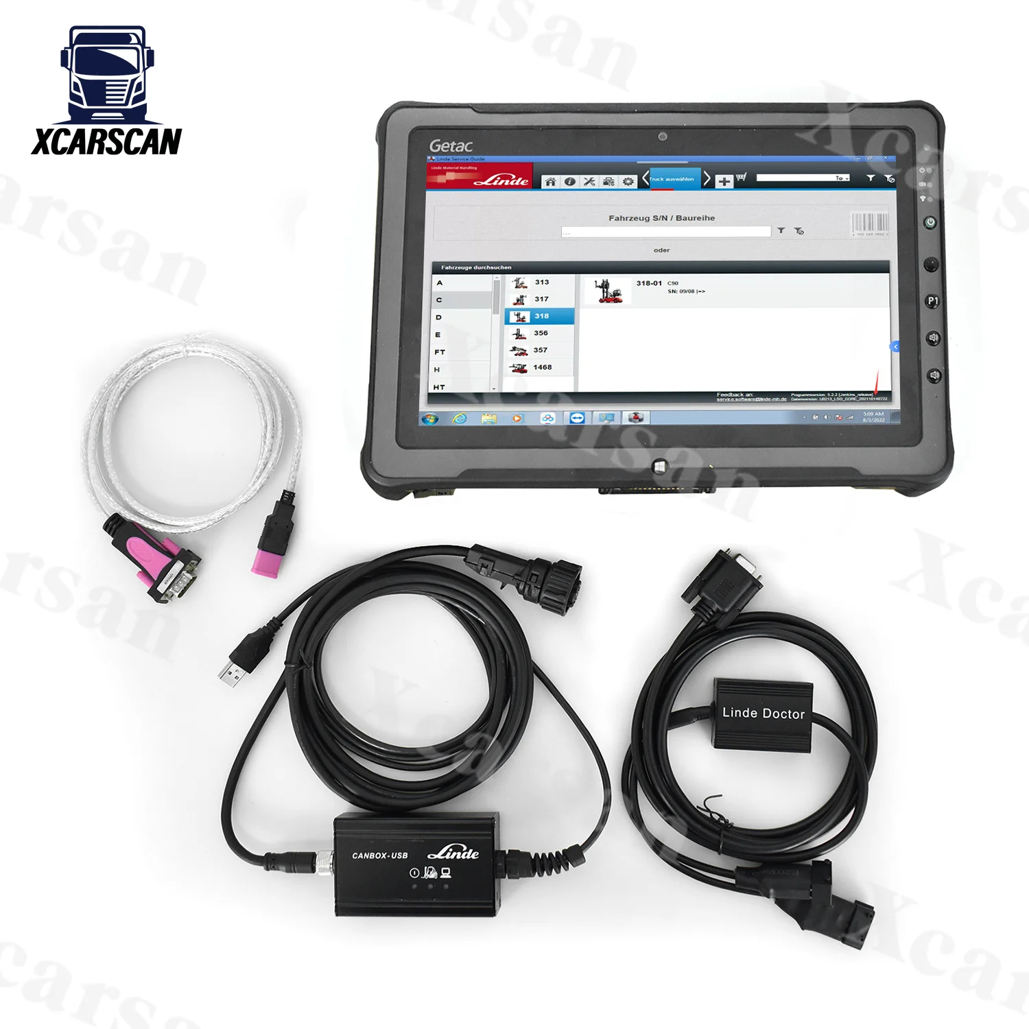 Getac F110 планшет для LINDE LTD2 LSG Linde Canbox Doctor диагностический инструмент программного