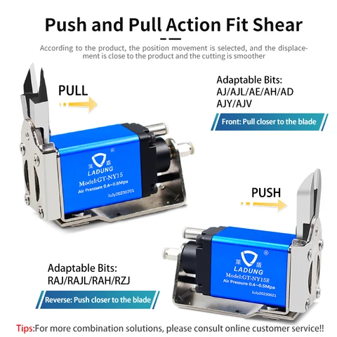 GT-NY15/GT-NY15R Легированная сталь Металл Мини-пневматические ножницы Пневматические пневматические щипцы Воздушные инструменты для резки пластика NY15AJ NY15AJL