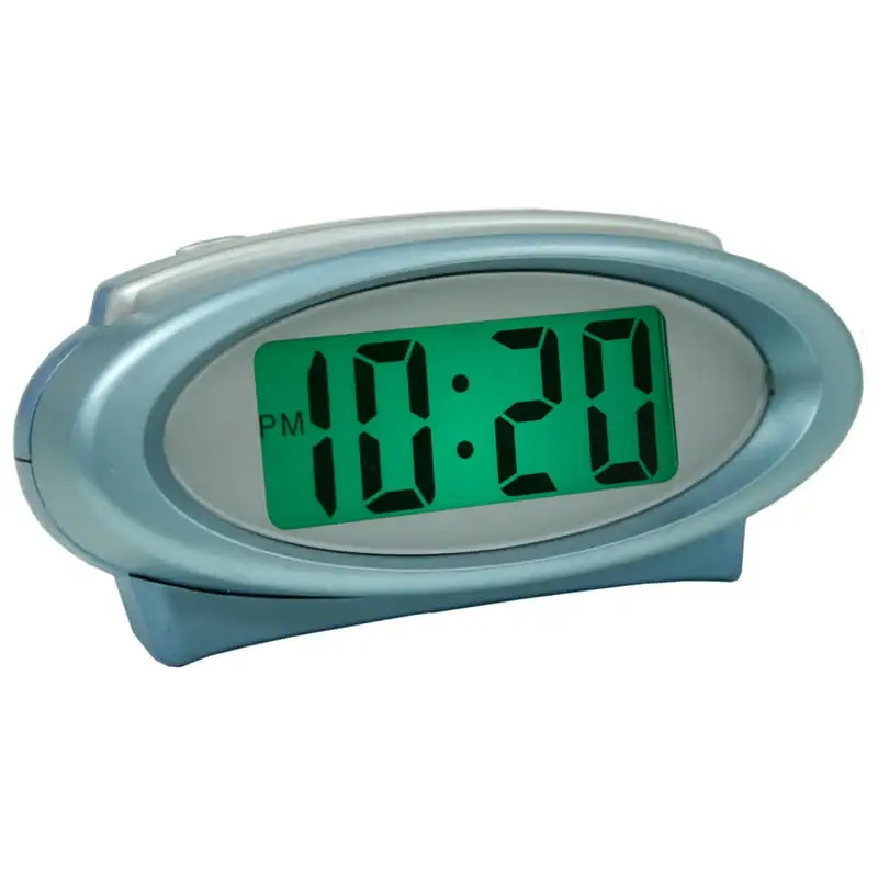 

Night Vision Digital Travel Alarm Clock with Super Glow Backlight, 30330 Home decoration luxury Reloj de mesa Battery powered cl