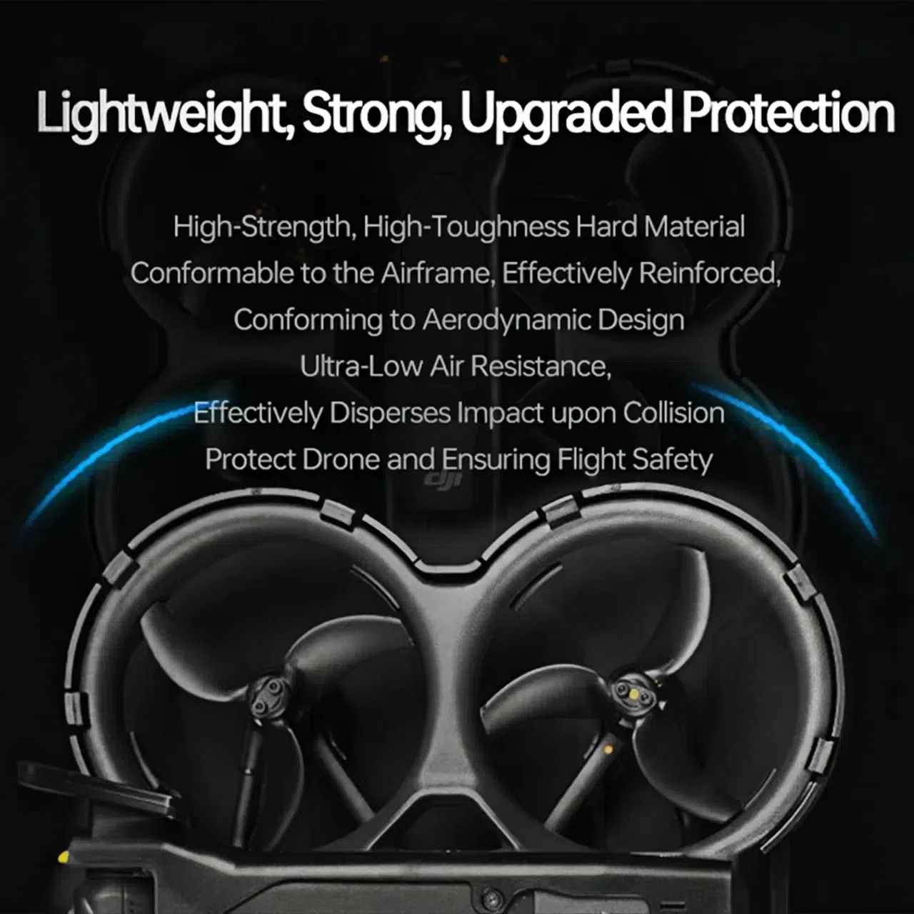 360 ° Улучшенная броня с полной защитой для DJI AVATA 2 защита дрона кольцо-бампер