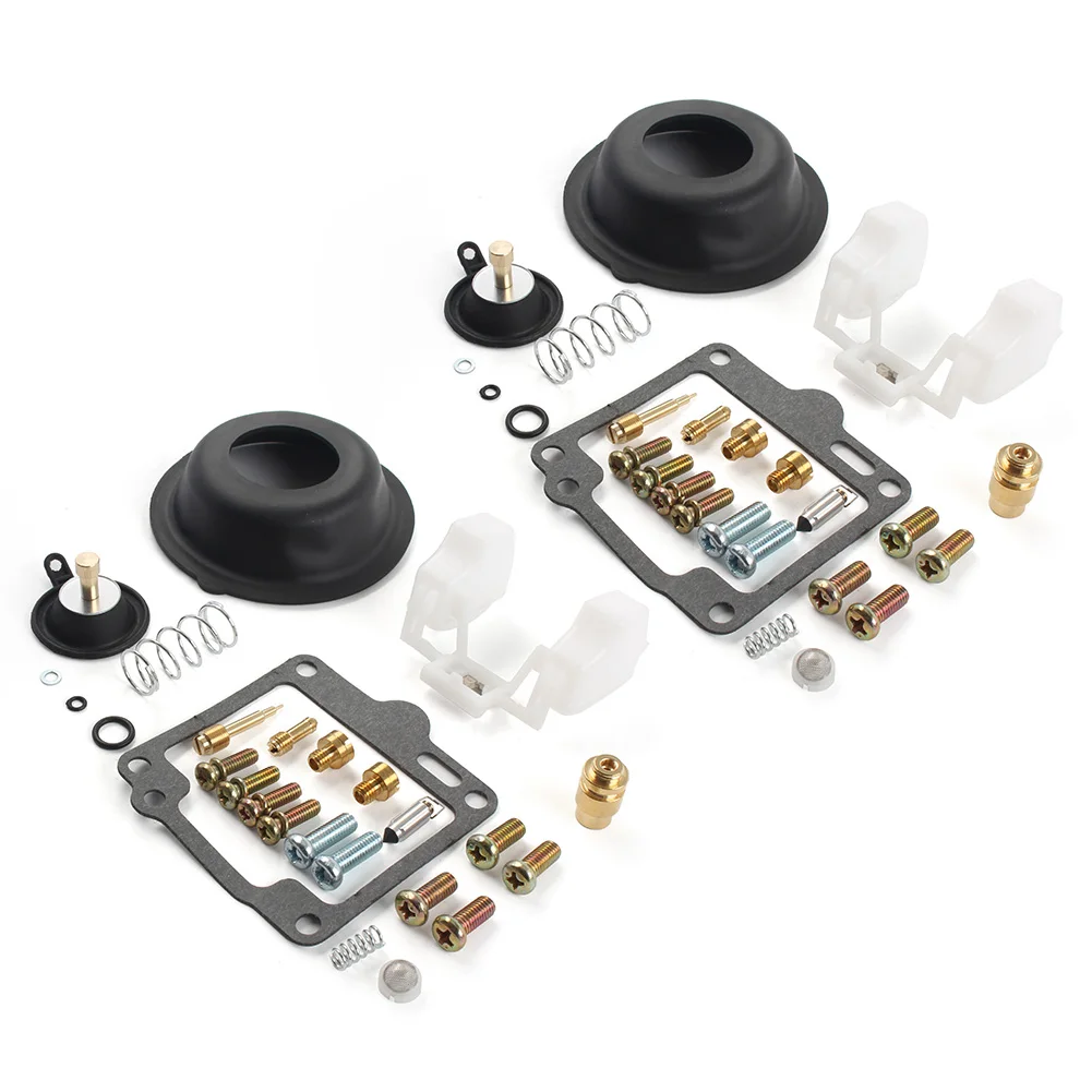 

2 комплекта, комплект для ремонта карбюратора мотоцикла для Yamaha Virago XV750 1988-1997 для XV1100 1988-1999