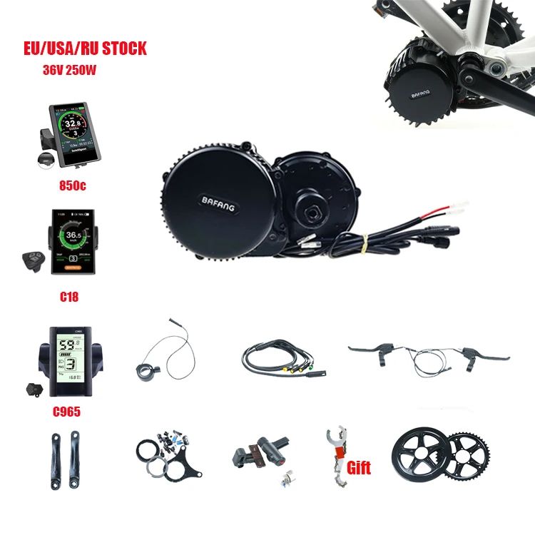 

BBS01B Electric Bicycle Motor Mid Drive Bike Central Engine ebike Conversion Kit bafang 8fun e bike motor 36v 250w