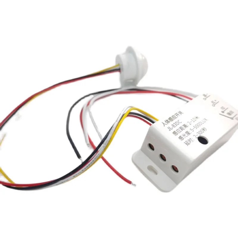 Фото DC12V модуль индукционного переключателя человеческого тела 24V мини разделенный сухой контактный сигнал инфракрасный индукционный датчик №1