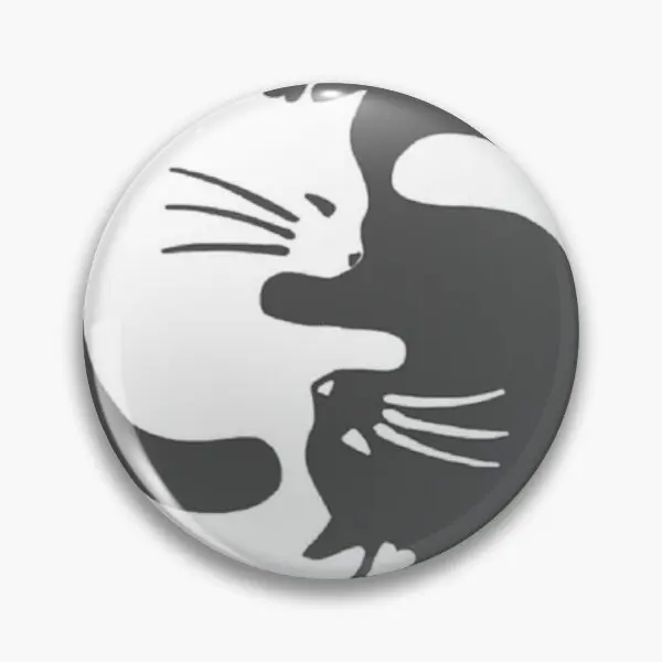 

Индивидуальная мягкая Заколка-булавка для пуговиц от Ying Yang Kitty, мультяшный декор для шляпы, милая металлическая женская заколка для лацкана,...