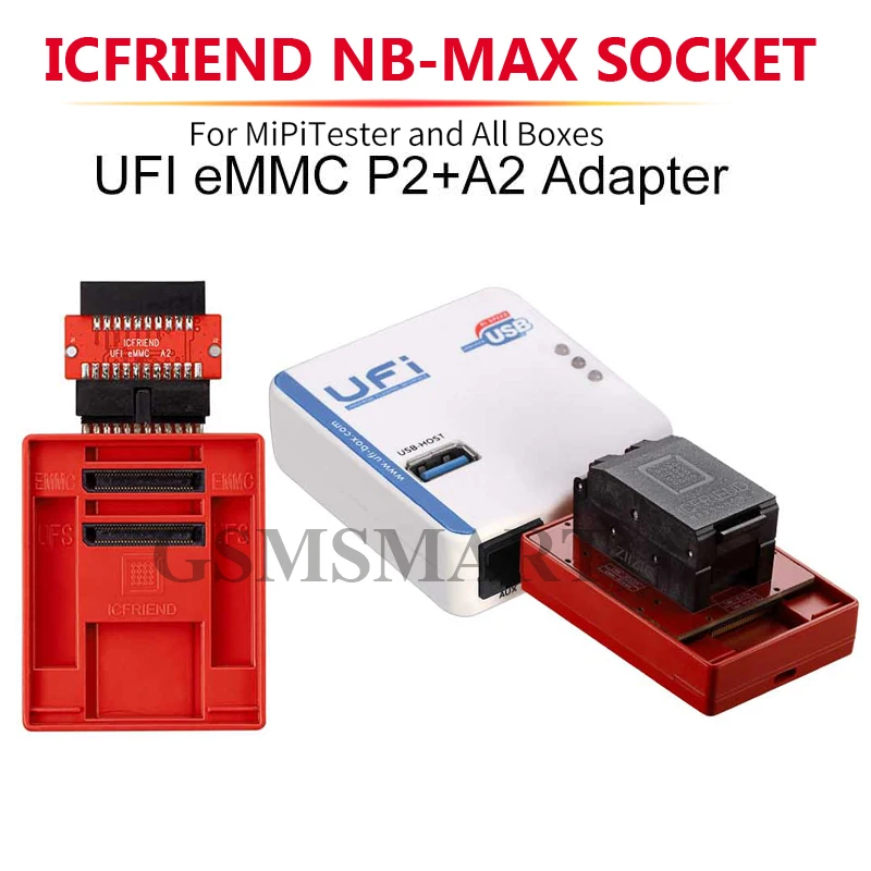 Розетка для телефона ICFRIEND NB-Max розетка EMMC 13 в 1 + UFS BGA254 BGA297 BGA153 с разъемом Medusa Pro UFI |