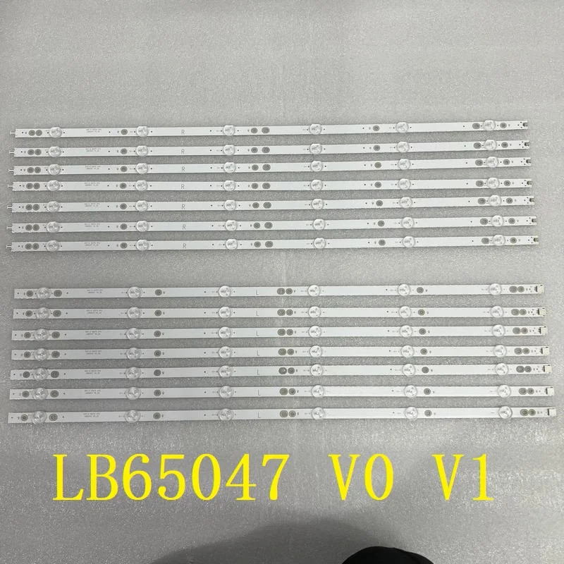 14 шт./компл. светодиодный Подсветка полосы для 65PUS6523 65PUS6162 65PUS6262 65PUS6412 65PUS6703 65PUS6753 65PUS7303 65PUS6503 65PUS6723/12
