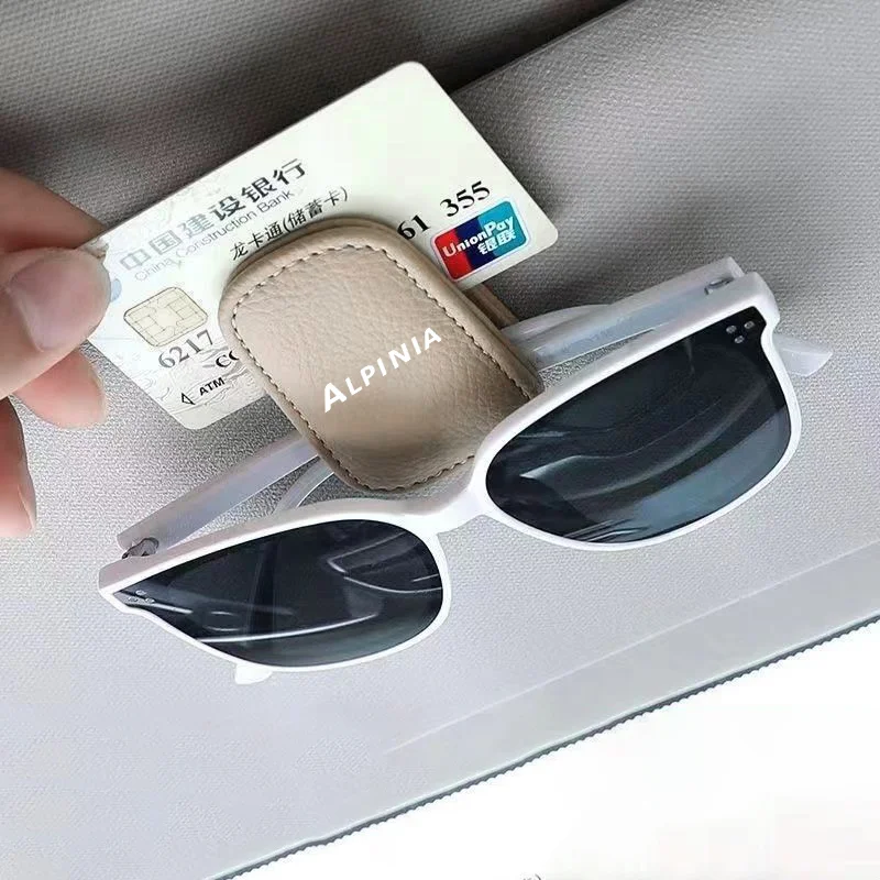 1 шт. универсальный автомобильный солнцезащитный козырек зажим для очков