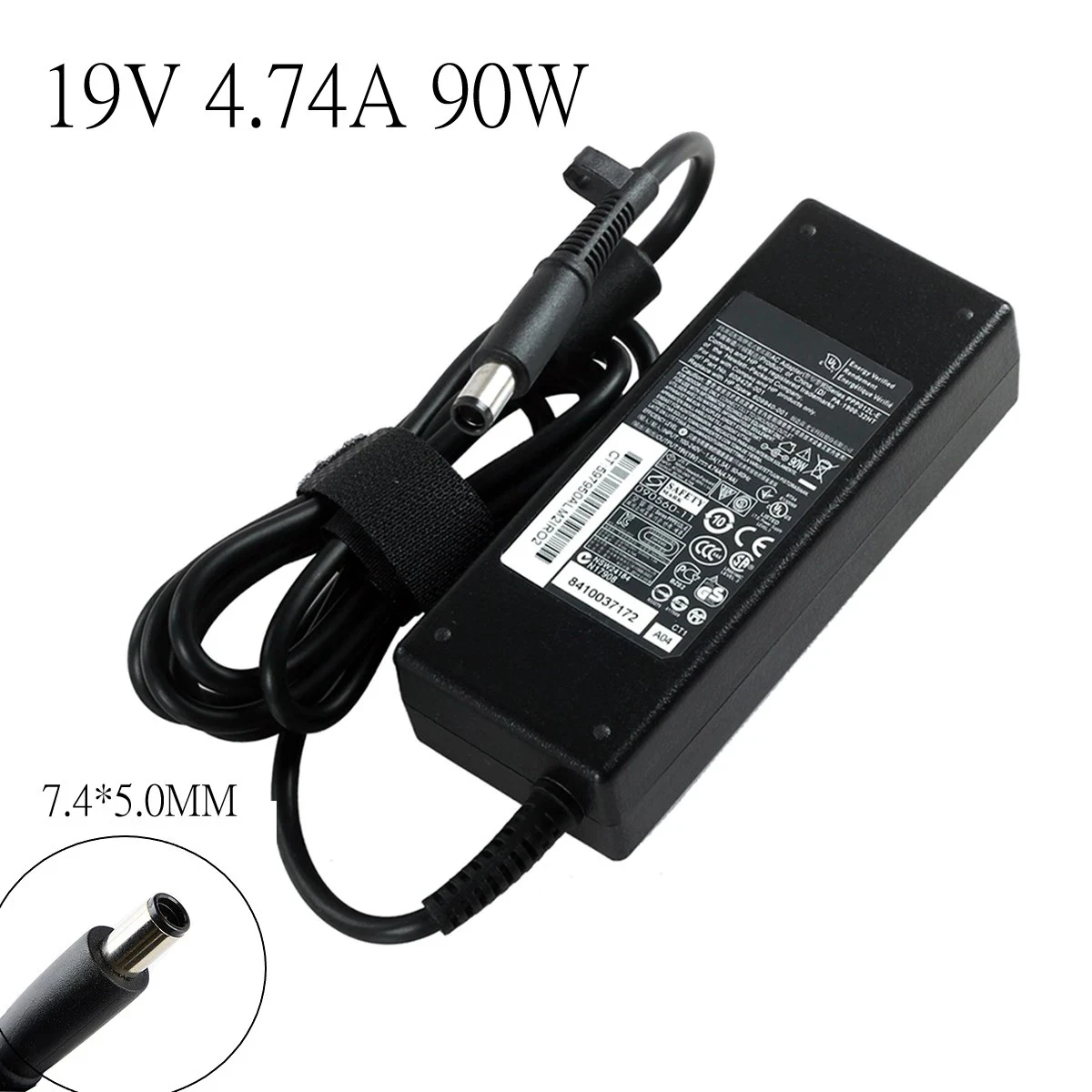 

19V 4.74A 90W 7.4*5.0mm Laptop Adapter Charger For HP Probook 4440s 4535s 4530S 4540S 6470b 6475b 6570b Pavilion DV3 DV4 DV5 DV6