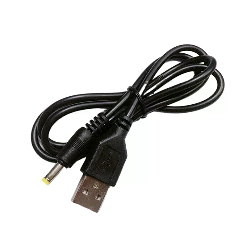 Фото Кабель для зарядки USB DC 4,0 мм, 100 см, адаптер 5V2A для игровых консолей 100 и 110 №1