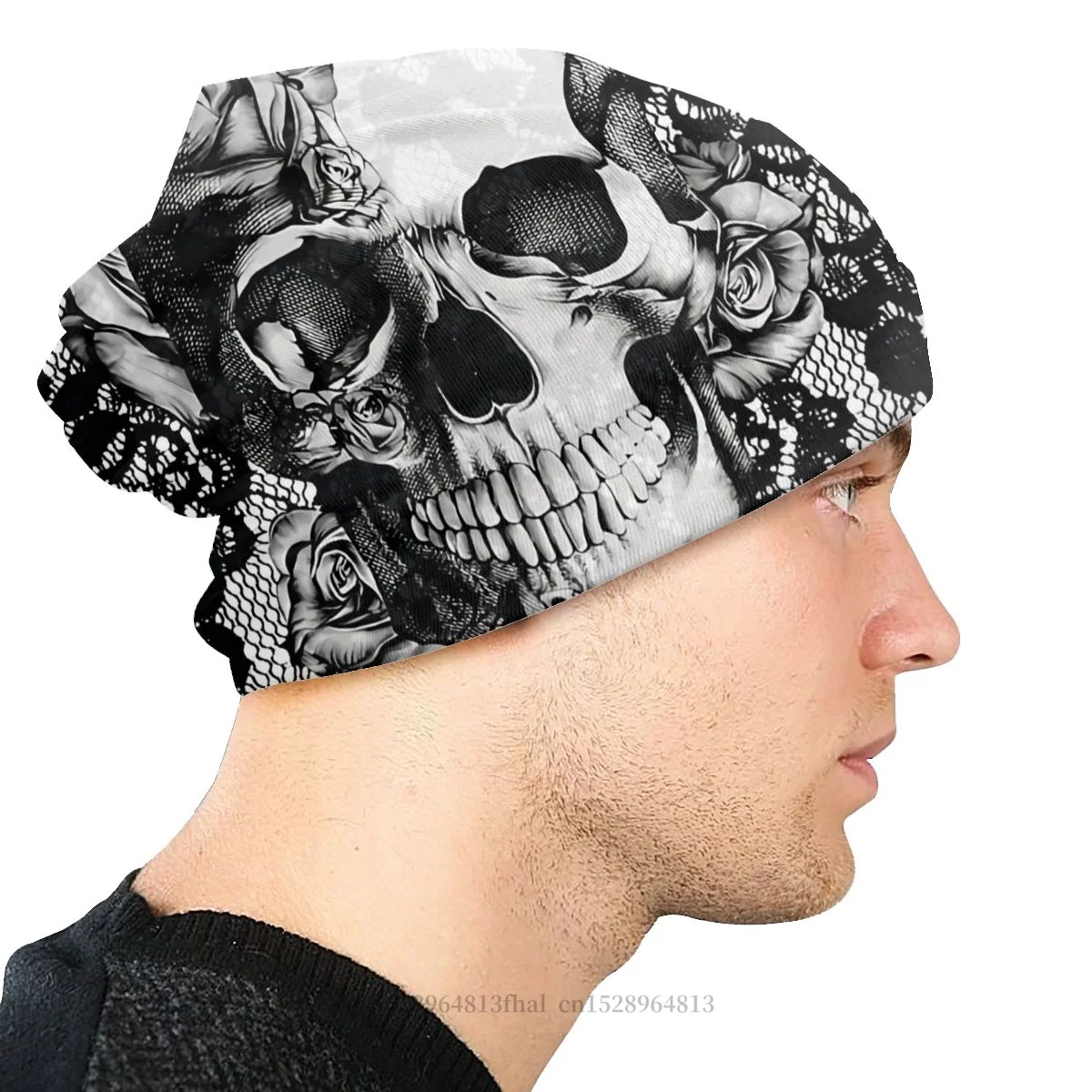 Шляпа шапки художественная Мужская Женская тонкая шапка Готическая кружевная с