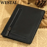 westal small purse flame wallet cash stuffing wallet money card holder mens wallet for coins mens genuine leather purse 1204