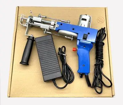 

ZK40 Dropshipping Electric Manual Cut Pile Carpet Weaving Flocking Rug Carpet Tufting Gun Machine Tapestries Cut and Loop Tools