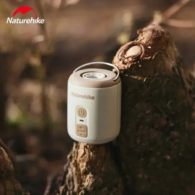Naturehike Wind Мини-воздушный насос 3 в 1 Многофункциональный надувной насос-лампа 140 г