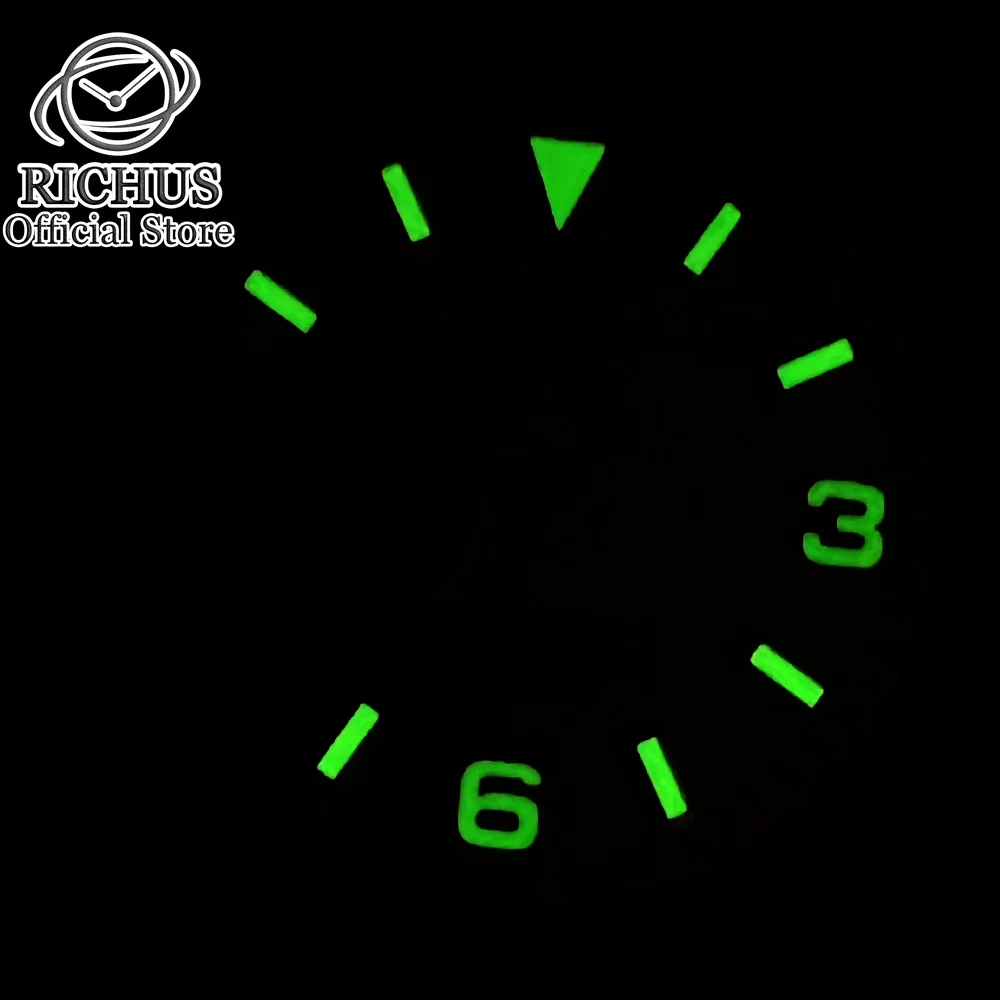 Циферблат часов 29 мм подходит для NH38 NH38A часовой механизм 3/3.8 O ɼlock чехол с