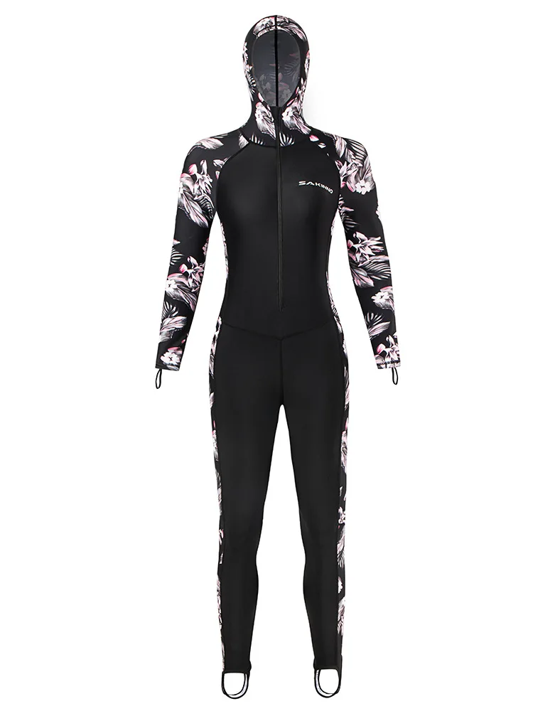 Кожаный костюм для дайвинга женщин и мужчин тонкий гидрокостюм всего тела