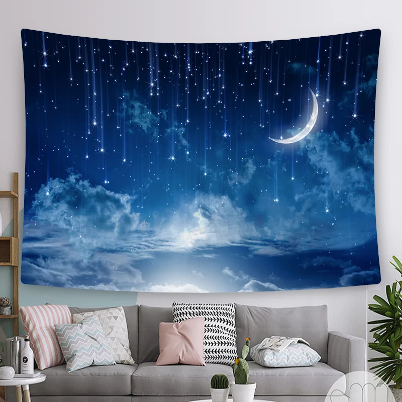 Дешевые загадочные Звездные фотообои в стиле бохо украшение для комнаты