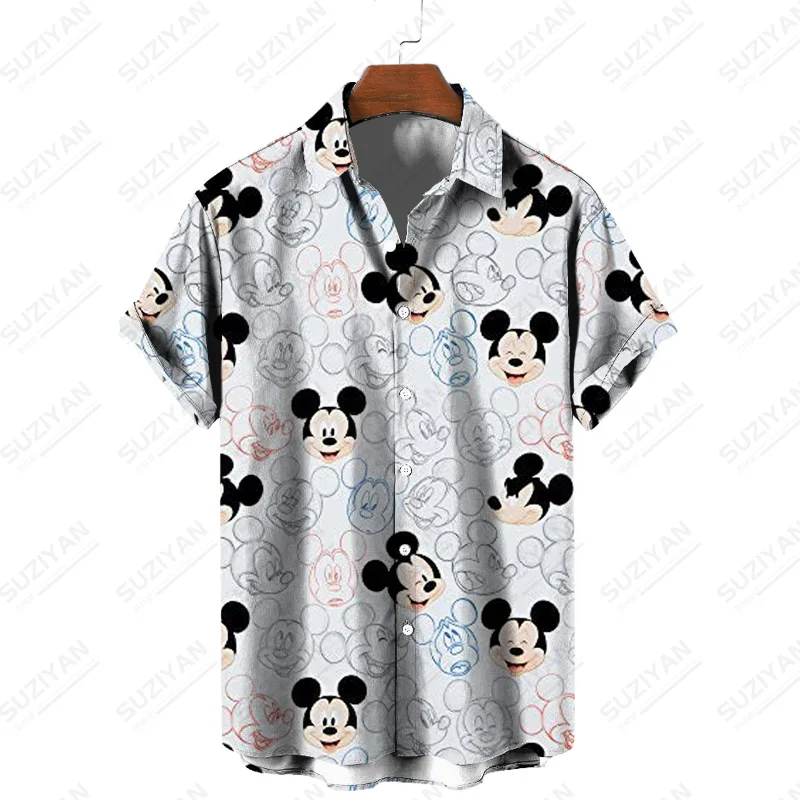 

Рубашка с коротким рукавом для мальчиков, с принтом Диснея