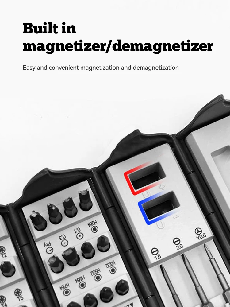 Набор прецизионных отверток 128 в 1 креативный цилиндр рулоне Чехол Органайзер