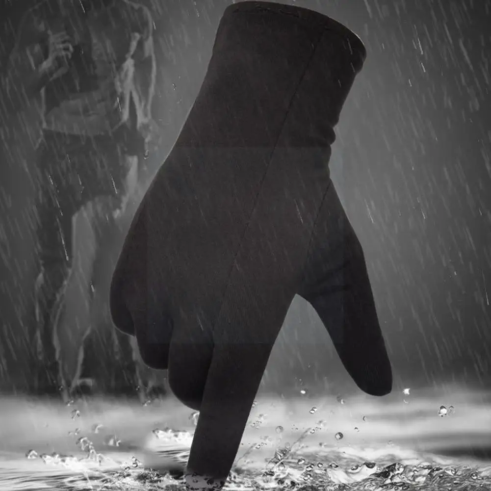 

Зимние мужские ветрозащитные Нескользящие водонепроницаемые спортивные перчатки Z3c4