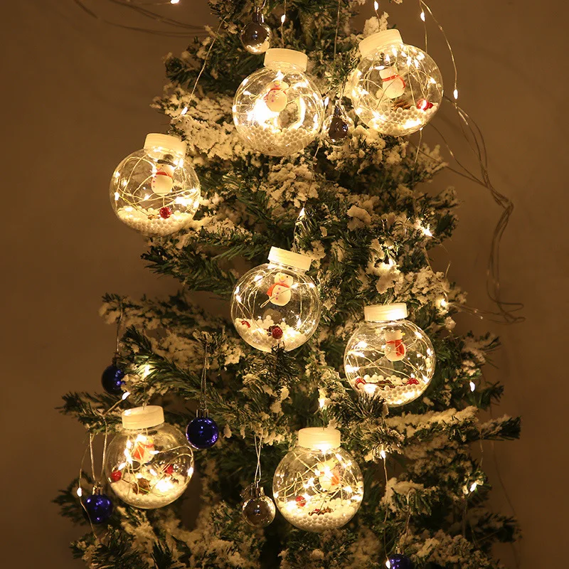 JEEYEE Рождественская светодиодная Праздничная декоративная лампа с шариком