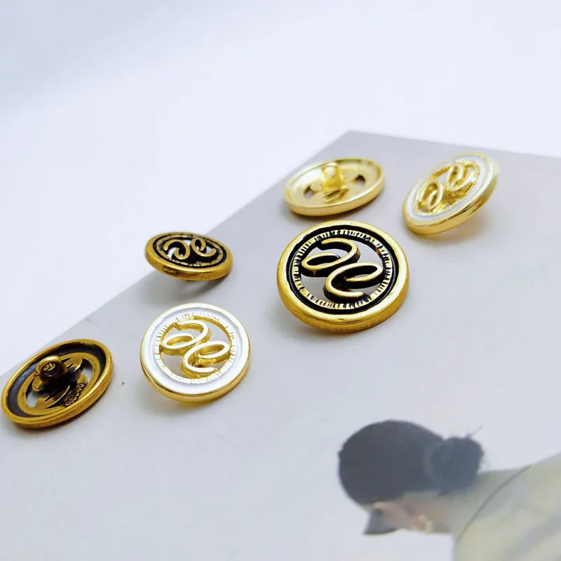 10 шт. металлические пуговицы в стиле ретро 15/18/20/23 мм