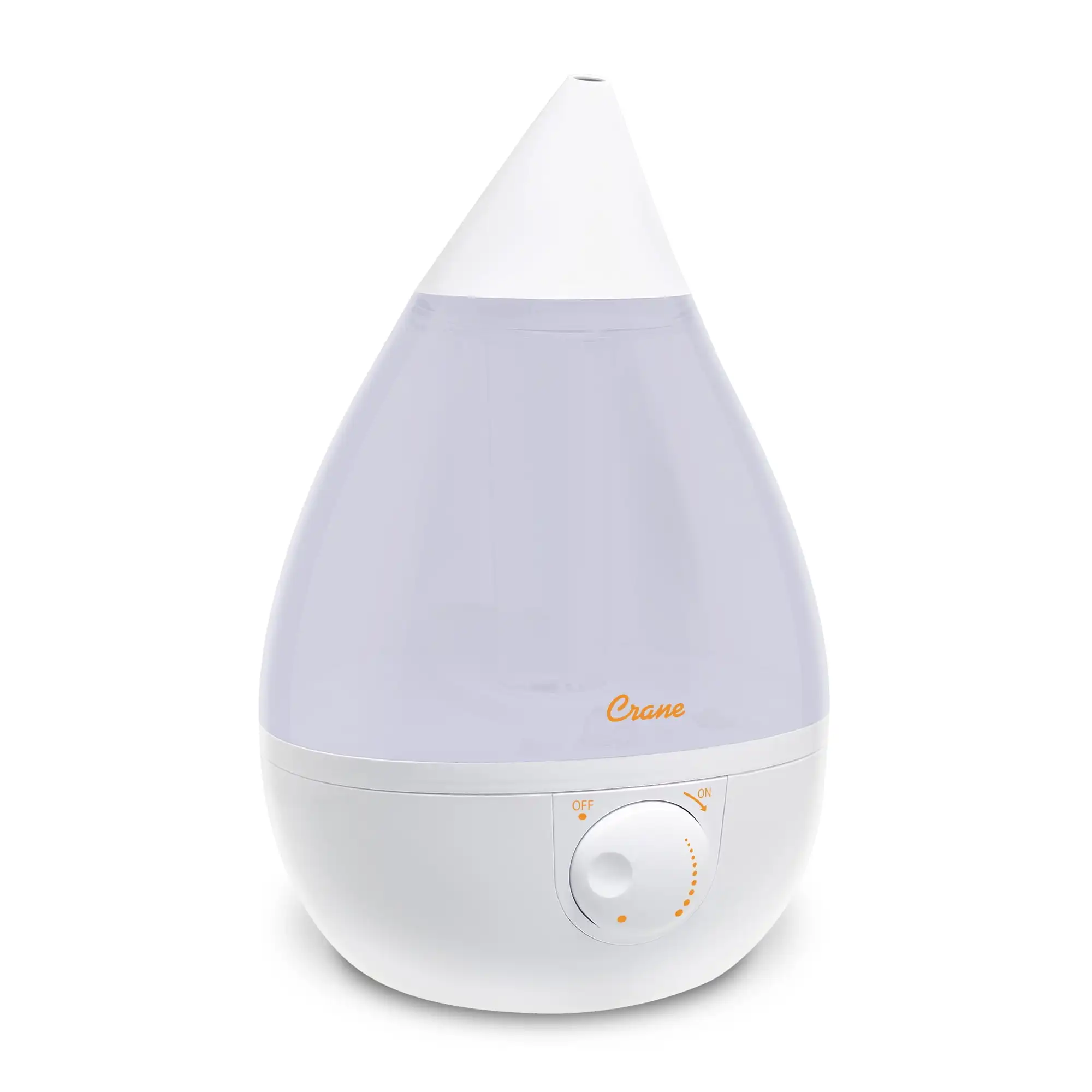

Cool Mist Drop Shape Humidifier, White