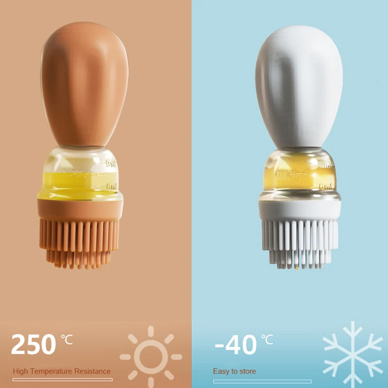 Аксессуары для кухни креативная силиконовая щетка емкость масла выпечки