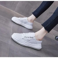 female dissolving shoes autumn new small white shoes fashionable and versatile casual shoes thick bottom muffin board neakers