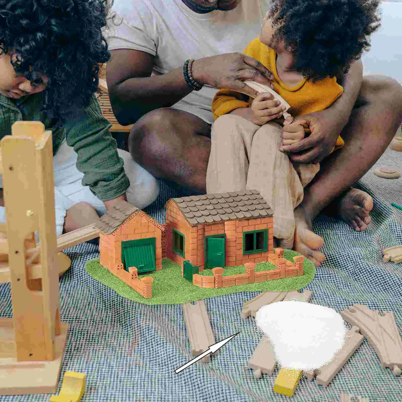 Тонкий песок живописный пейзаж материал для рукоделия декоративный