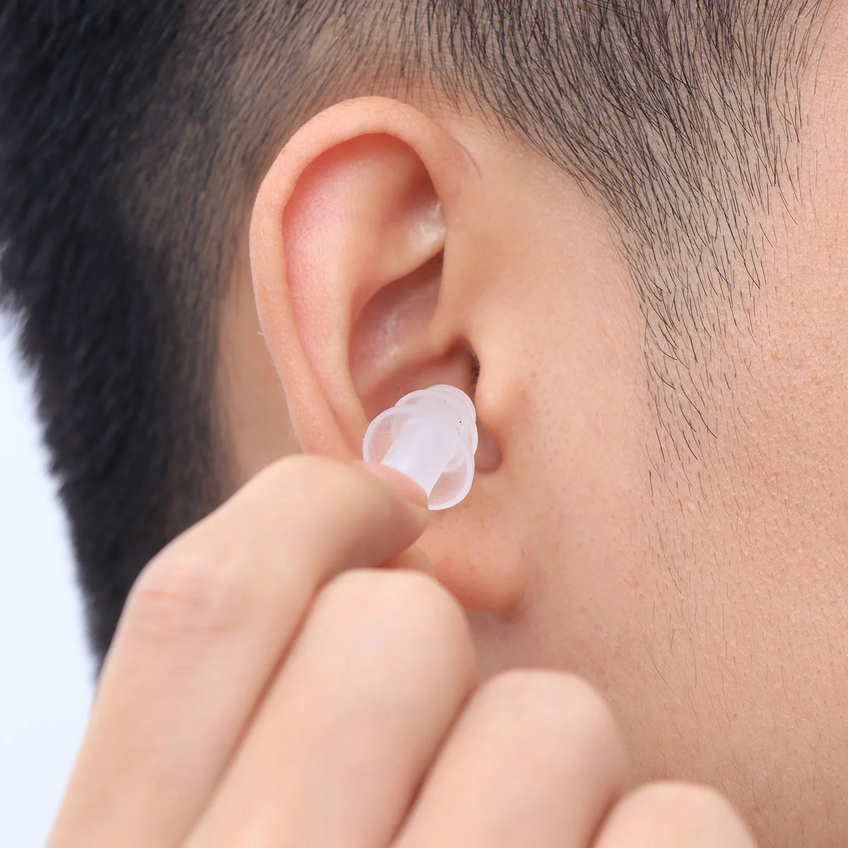 

40 Pcs Sleeping Ear Plugs Swimming Protective Sound Reducing Silicone Noise Cancelling Earbuds Earplugs For