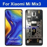 6 39 amoled for xiaomi mi mix3 mimix 3 mi mix 3 lcd display screen with frame touch panel screen digitizer
