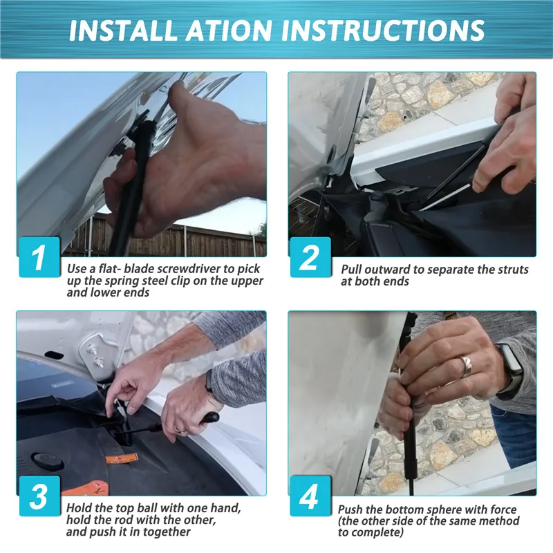 Автомобильный передний капот подъемник капота амортизаторы стержень пружинный