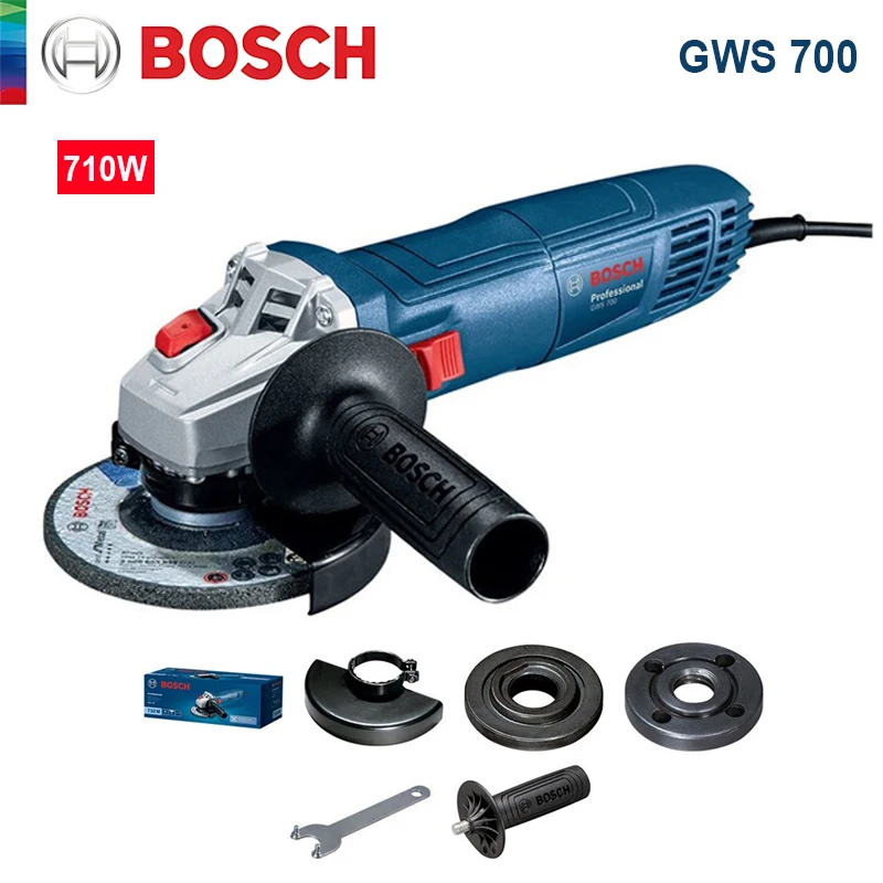 Угловая шлифовальная машина Bosch GWS 700 проводная 110/220 В полировальный станок для