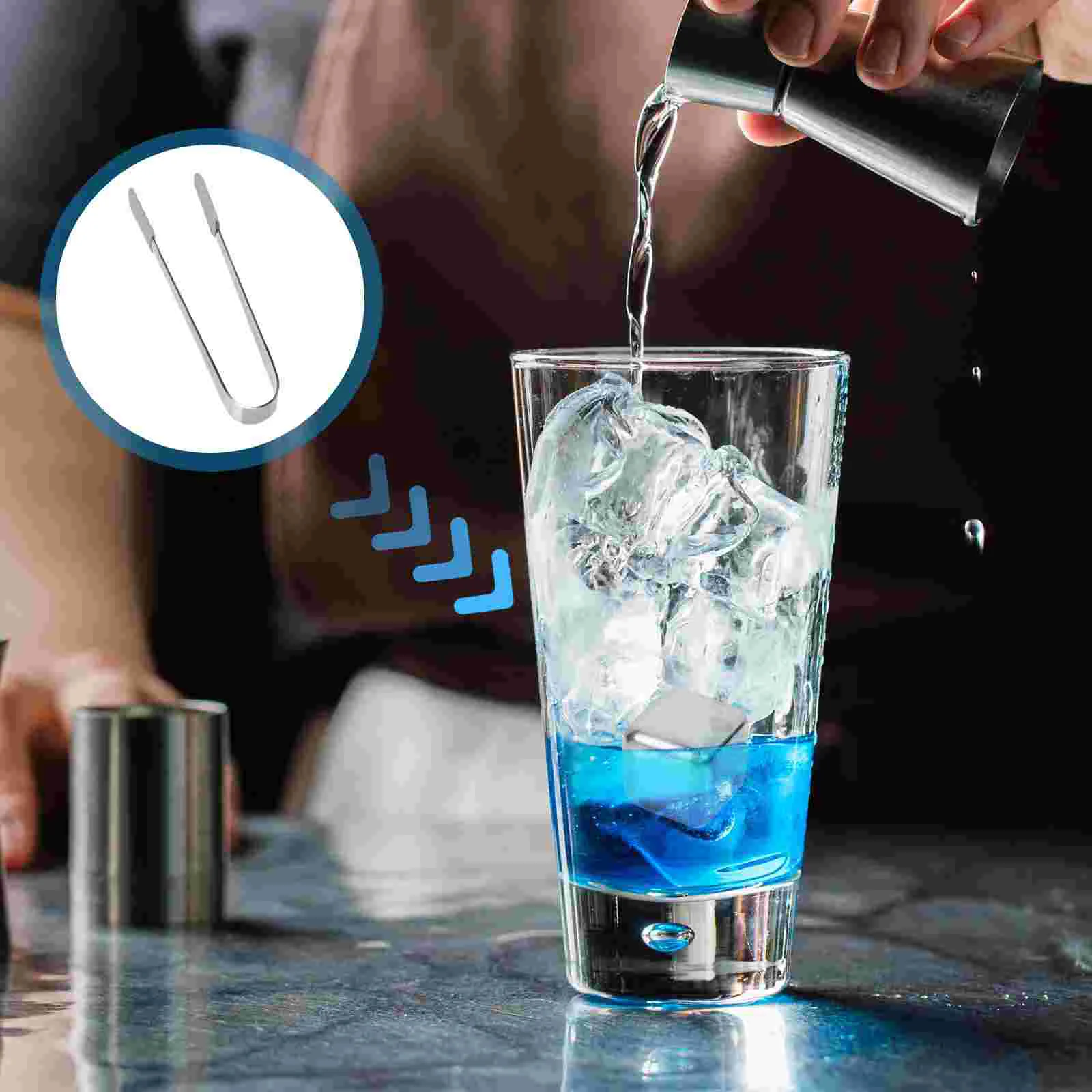 

4Pcs Tea Party Tongs Small Dessert Tongs Coffee Tongs Small Server Tongs Cube Scoop Sugar Scooper