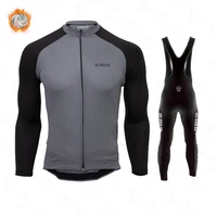 go rigo go new winter long sleeve cycling clothes female thermal fleece bicycle clothes mens mtb road bike warm cycling jersey