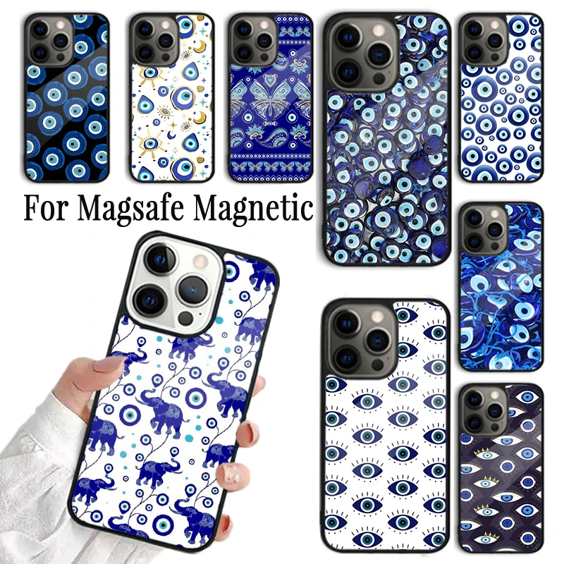 Чехол для телефона iPhone 15 14 13 12 Mini 11 Pro Max Plus Magsafe магнитный чехол с беспроводной