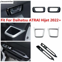 front door armrest window lift button handle bowl dashboard storage box cover trim for daihatsu atrai hijet 2022 car accessories
