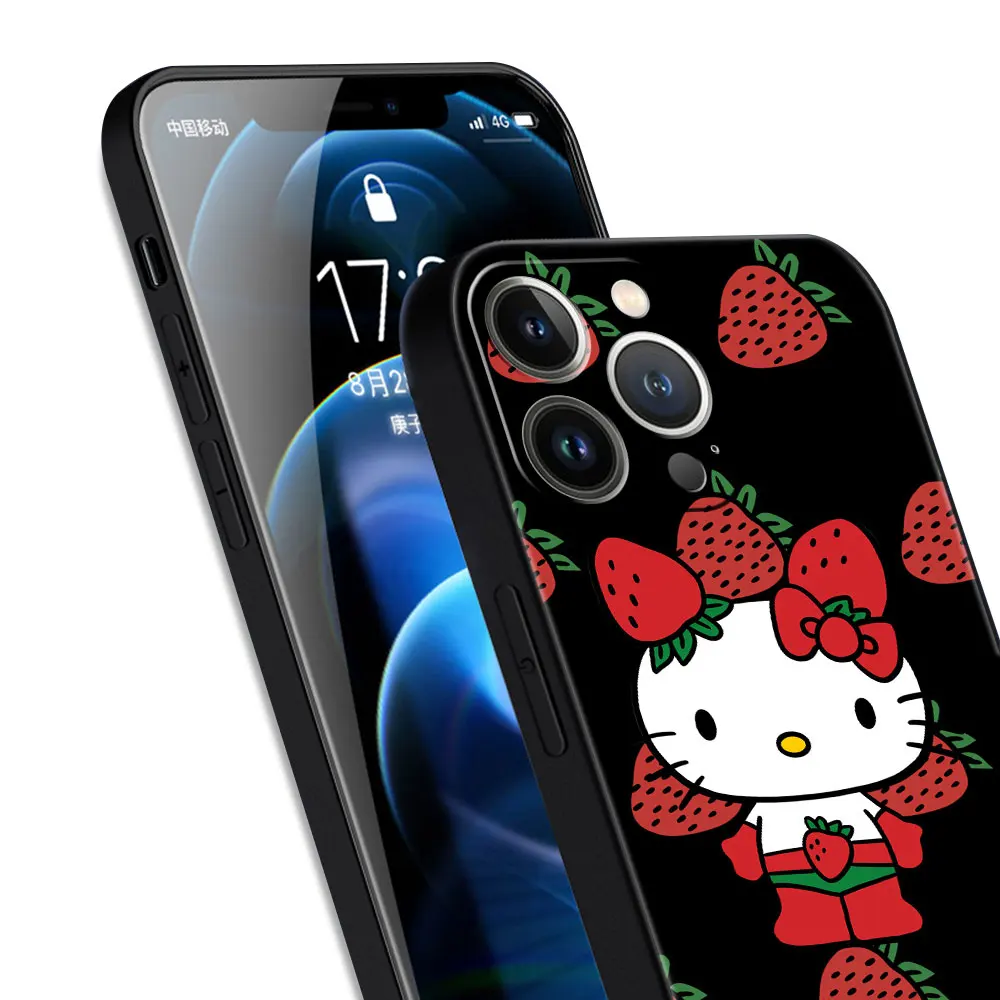 Чехол для Google Pixel 5a 4a 3 4 XL 5 6 Pro 4G матовый Оригинальный чехол с рисунком Hello Kitty