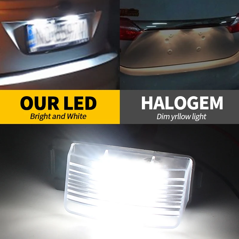 Подсветка номерного знака для Nissan Tiida Livina Versa Infiniti Skyline V36 G35 G37 350Z 1 пара